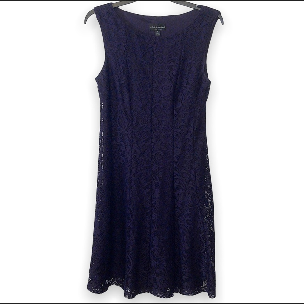 Purple Lace Dress